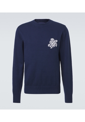 Vilebrequin Jacquard cotton and cashmere sweater
