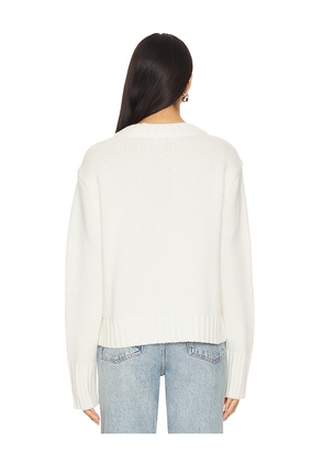 Rue Sophie Estelle Sweater in Cream. Size XL. Also in L.
