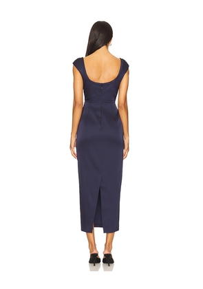 SAU LEE Meadow Dress in Navy. Size 10. Also in 2, 0, 4, 6, 8, 12.