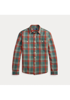 Classic Fit Plaid Flannel Workshirt