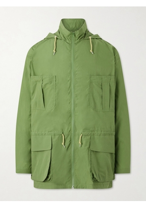 Auralee - Cotton-Poplin Blouson - Men - Green - 3