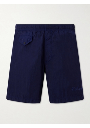 C.P. Company - Straight-Leg Mid-Length Garment-Dyed Swim Shorts - Men - Blue - IT 44