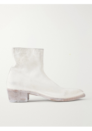 424 - Leather Boots - Men - White - EU 41