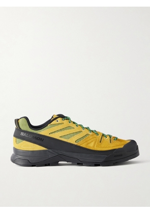 Salomon - X-ALP Suede Sneakers - Men - Yellow - UK 7