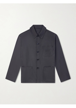 Kaptain Sunshine - Silk-Gabardine Blouson Jacket - Men - Black - 2