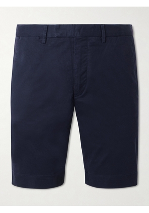Polo Ralph Lauren - Straight-Leg Stretch Cotton-Twill Shorts - Men - Blue - UK/US 30