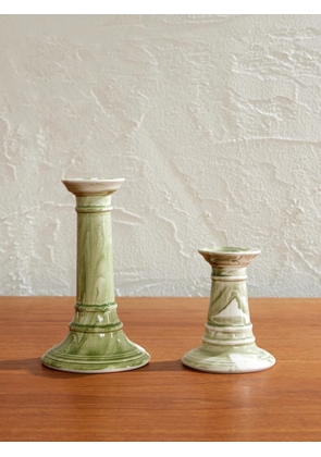 The Conran Shop - Earthenware Candlestick - Men - Green