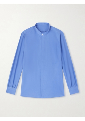 Anderson & Sheppard - Silk Shirt - Men - Blue - S