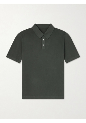 Anderson & Sheppard - Organic Cotton Polo Shirt - Men - Green - S
