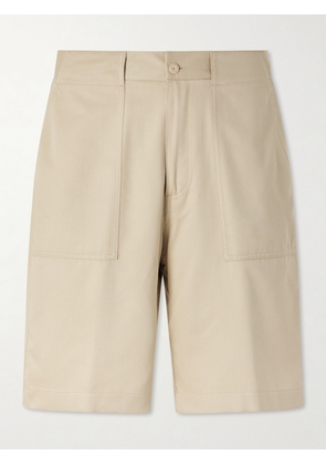 Ralph Lauren Purple Label - Straight-Leg Silk-Twill Shorts - Men - Neutrals - UK/US 30