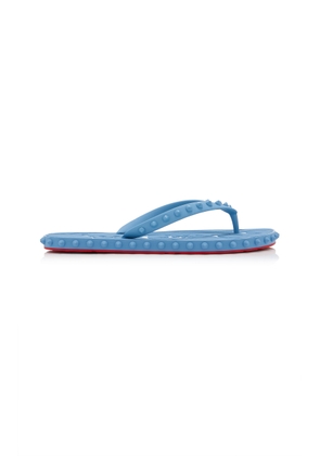 Christian Louboutin Super Loubi Flip Donna Rubber Sandals - Moda Operandi