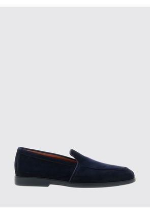 SANTONI Loafers Men color Blue