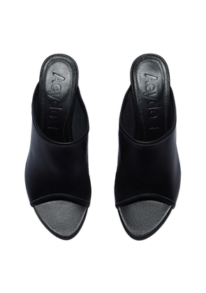 Aeyde Suzanne Leather Mules - Moda Operandi