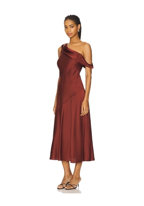 ASTR the Label Orissa Dress in Brick. Size XL/1X. Also in XS.