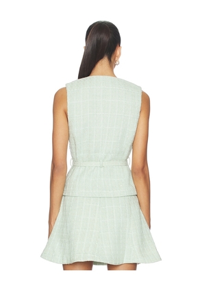 ASTR the Label Kelson Vest in Mint. Size M. Also in L, S, XL.