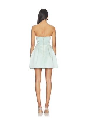 ELLIATT Manon Tulip Mini Dress in Mint. Size S. Also in XS, M, L, XL, XXL.