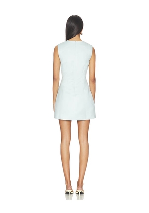 ELLIATT Harper Shift Mini Dress in Baby Blue. Size S. Also in M, XL.