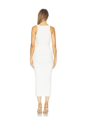 Blumarine Butterfly Tank Dress in White. Size XS. Also in L, M, S.