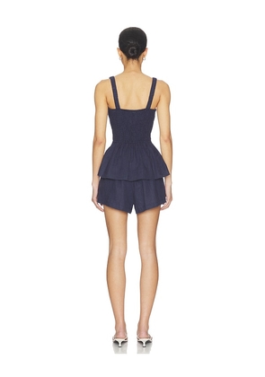 HEARTLOOM Sarai Set in Navy. Size XS. Also in S, M, L, XL.