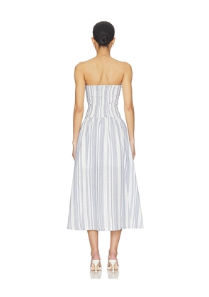 HEARTLOOM Ronan Dress in White,Navy. Size XS. Also in L, M, S, XL.