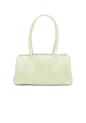 Free People Sierra Suede Shoulder Bag in Sage.