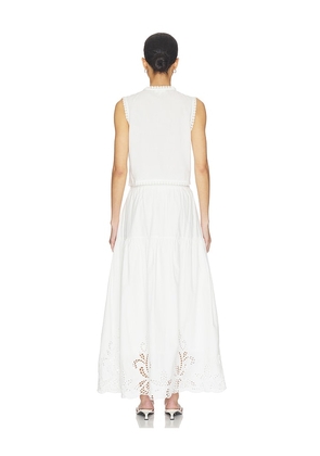 HEARTLOOM Arly Set in White. Size XS. Also in S, M, L.
