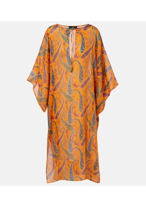 Etro Paisley ramie kaftan