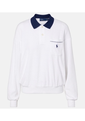 Polo Ralph Lauren Cotton-blend terry polo shirt