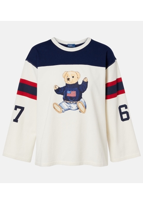 Polo Ralph Lauren Printed cotton jersey sweatshirt