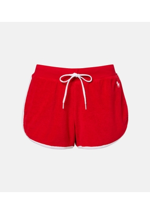 Polo Ralph Lauren Cotton-blend terry shorts
