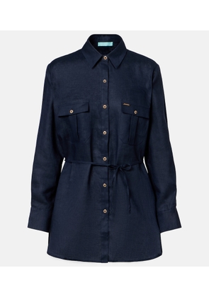 Melissa Odabash Ariel linen shirt