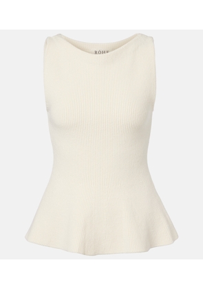 Rohe Knitted cotton top