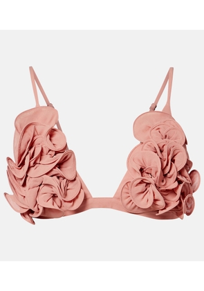 Adriana Degreas Ruffled bra top