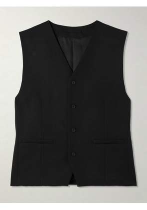 ssstein - Belted Wool-gabardine Vest - Black - x small,small,medium,large