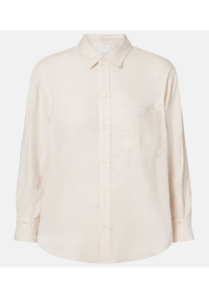 Citizens of Humanity Kayla Shrunken linen shirt