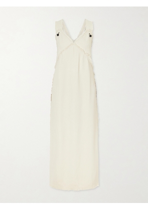 TOTEME - Crepon Maxi Dress - Neutrals - DK32,DK34,DK36,DK38,DK40,DK42