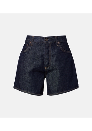 Agolde Leith denim shorts