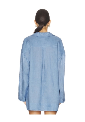 LSPACE Oasis Tunic in Blue. Size XS/S. Also in M/L, XL.