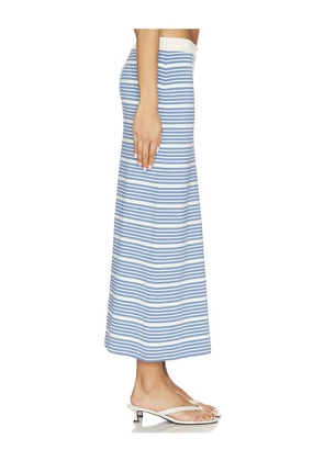 LSPACE Ravello Skirt in Blue. Size M. Also in S, L, XL.