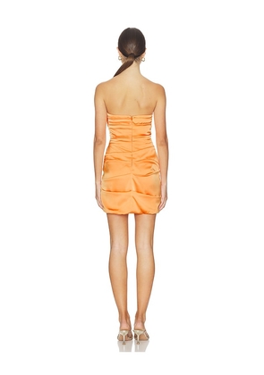 Katie May Sable Dress in Orange. Size S. Also in XS, M, L, XL.