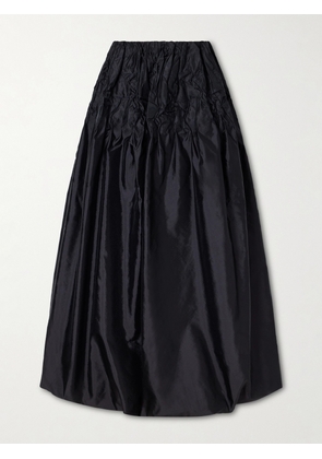 KALLMEYER - Linder Crinkled Taffeta Maxi Skirt - Black - x small,small,medium,large