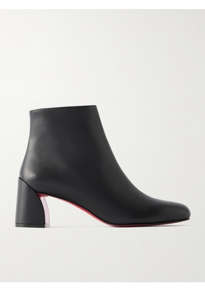 Christian Louboutin - Jane 55 Leather Ankle Boots - Black - IT36,IT36.5,IT37,IT37.5,IT38,IT38.5,IT39,IT39.5,IT40,IT40.5,IT41,IT41.5,IT42