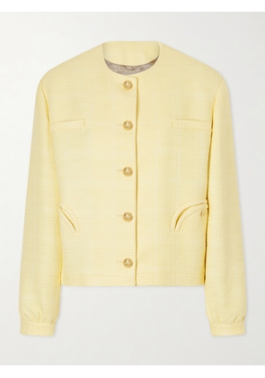 BLAZÉ Milano - Gliss Cotton-blend Tweed Jacket - Yellow - 00,0,1,2,3,4