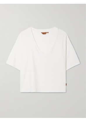 Jamie Haller - The V Tee Oversized Cotton-jersey T-shirt - White - x small,small,medium,large