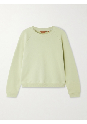 Jamie Haller - The Daily Cotton-terry Sweatshirt - Green - x small,small,medium,large
