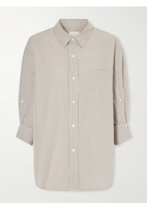 Citizens of Humanity - Kayla Checked Cotton-poplin Shirt - Neutrals - x small,small,medium,large,x large