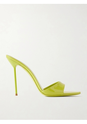 Paris Texas - Lidia Patent-leather Mules - Green - IT35,IT36,IT36.5,IT37,IT37.5,IT38,IT38.5,IT39,IT39.5,IT40,IT40.5,IT41,IT41.5,IT42