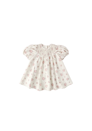 QUINCY MAE Carina Dress in Ivory. Size 12-18M. Also in 18-24M, 2-3yr, 4-5yr.