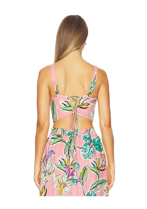 Yumi Kim x REVOLVE Korfu Top in Pink. Size XS. Also in S, M.