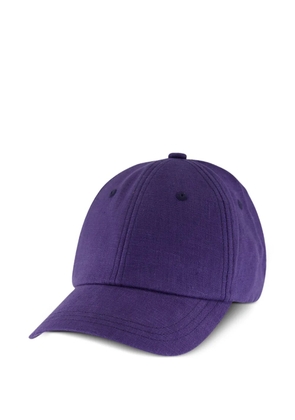 Frescobol Carioca Fernando linen cap - Purple